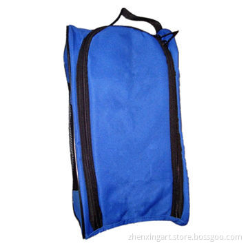 Shoe bag, good for shoe carry with double zipper